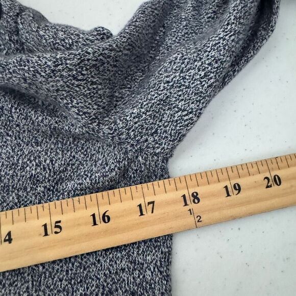 Nautica Women’s Grey Knit Sweater Size Small 100% Cotton Preppy Anchor Graphic - Picture 8 of 11